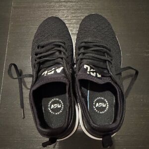 APL Black Athletic Knit Shoes